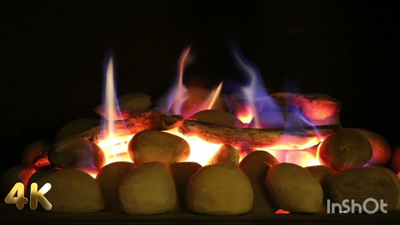 #Fireplace with sound/ #Chemenea /#Relajación/#relaxing/ #4k