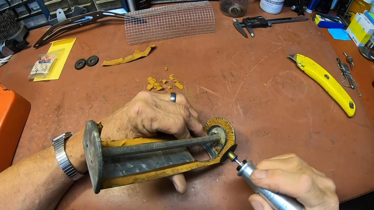 Make a motorcycle air filter, Yamaha Trailmaster 100
