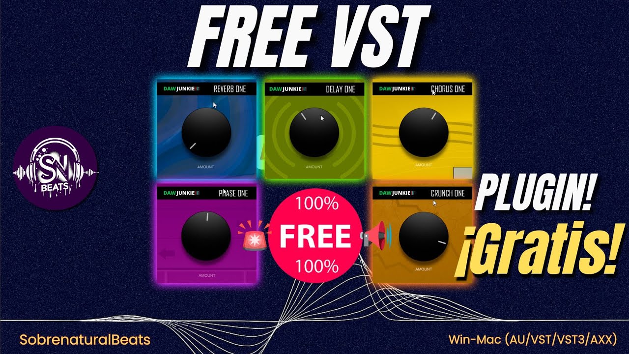 ⭐5 PluginsGratis!!⭐ Reverb Delay Phazer Chorus y Saturasion🎛 Color y Ambiente epico en tus mezclas👇👇