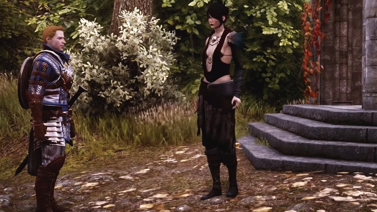 Алистер встречает Морриган (все версии) | Dragon Age: Inquisition