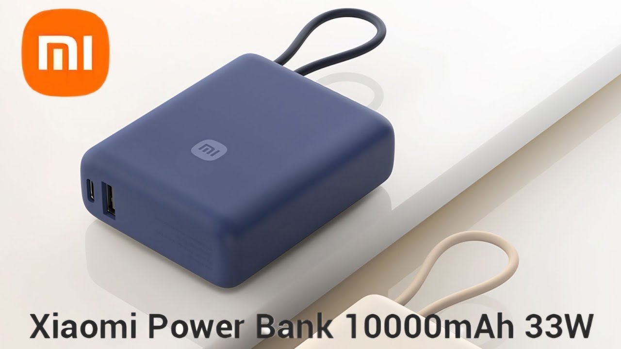 Зовнішній акумулятор - Power Bank Xiaomi 10000mAh 33W Integrated Cable