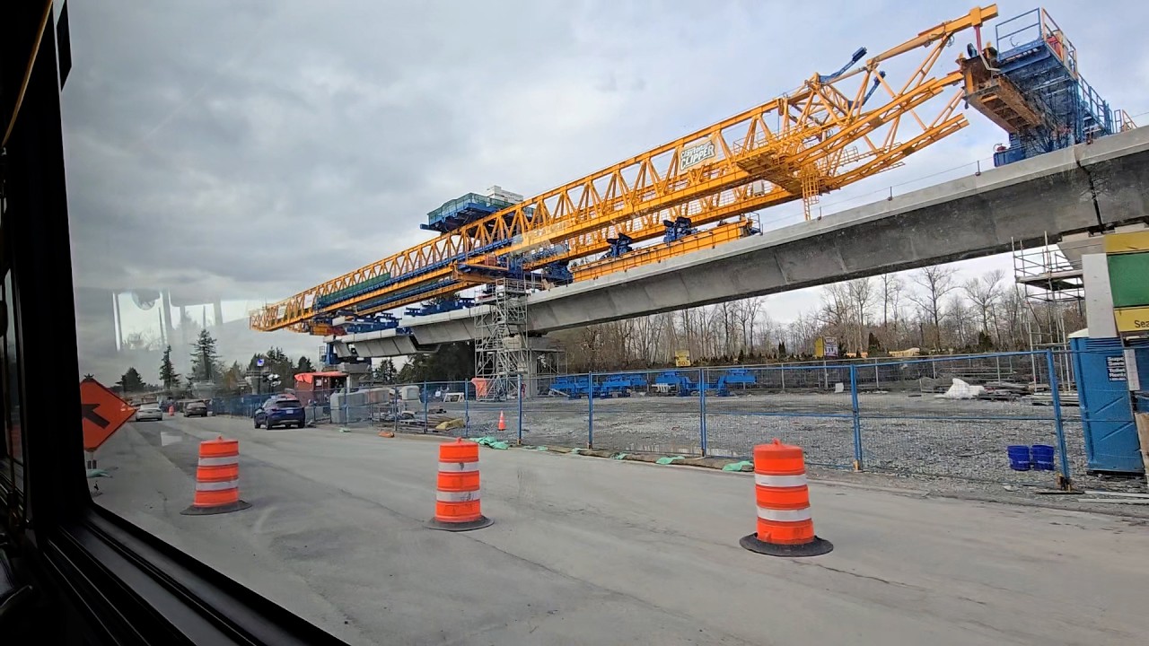 Surrey-Langley Skytrain - Construction Update - February 18th 2026
