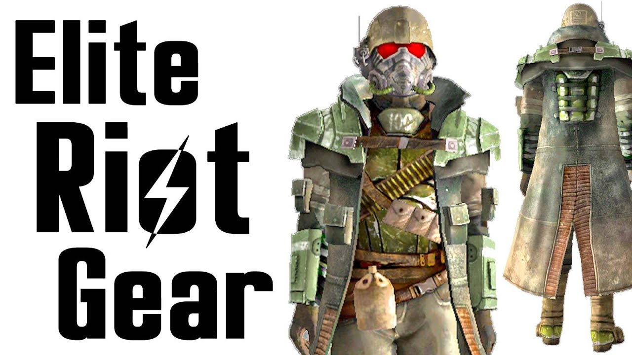 Fallout New Vegas: расположение элитной брони Riot Gear