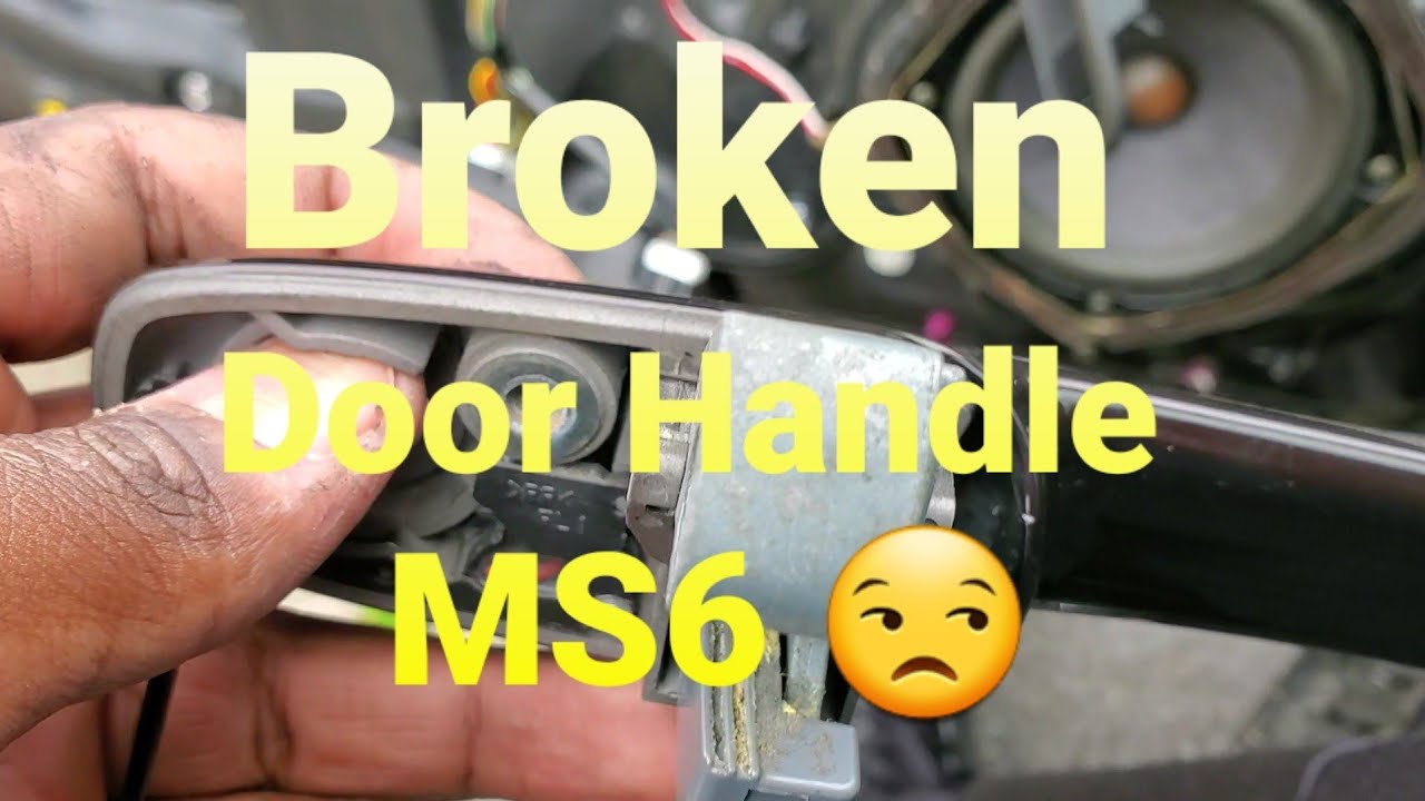 Mazdaspeed 6 Broken Door Handle Fix