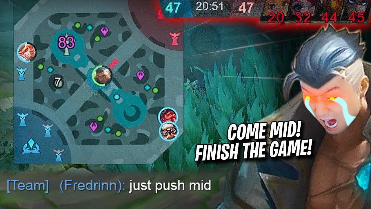 Генерал Госу изо всех сил пытается закончить с Фредринном 😭💀 | Mobile Legends