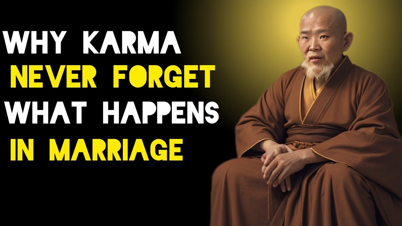 Why Karma Never Forgets What Happens ln Marriage - Zen And Buddhist Teachings.