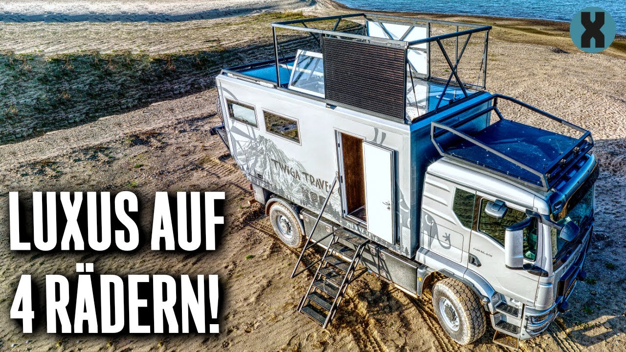 So geht komfortables Offroad Reisen! MAN TGM von Twiga || Offroad Weltreise LKW (🇩🇪+🇬🇧🇺🇸)