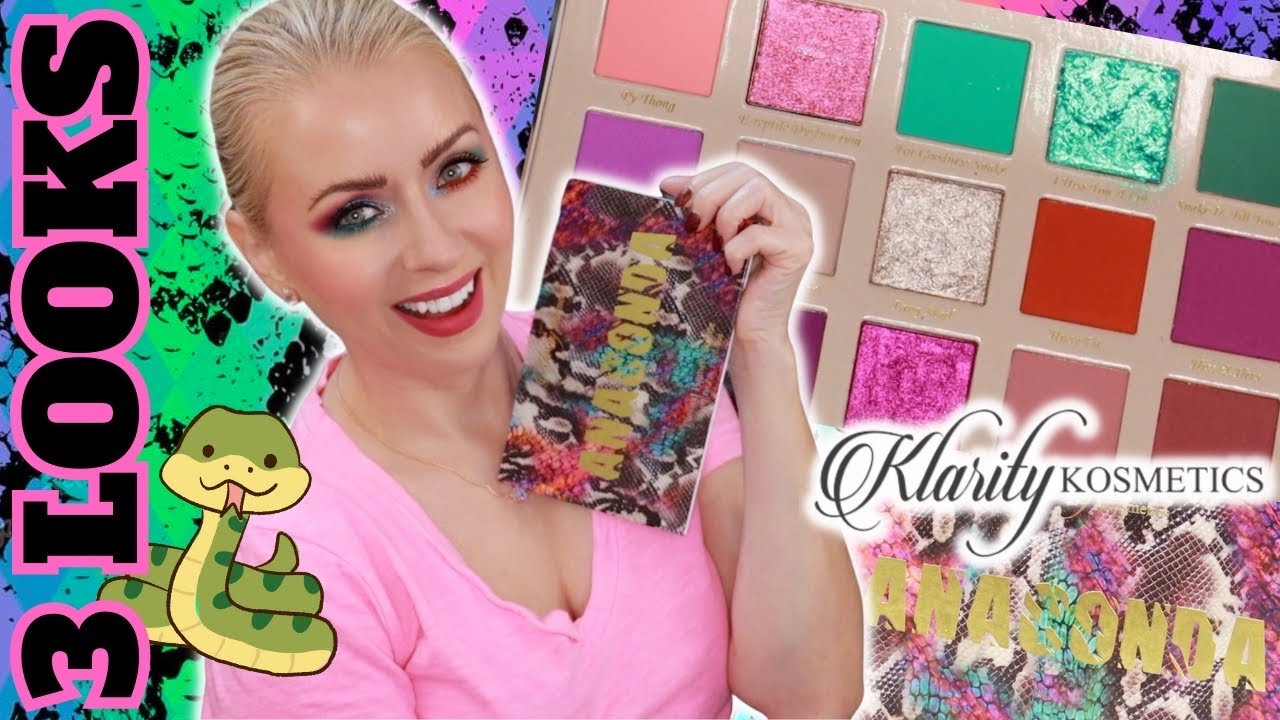 ANACONDA Palette by Klarity Kosmetics | Review + 3 Looks Tutorial | Steff's Beauty Stash
