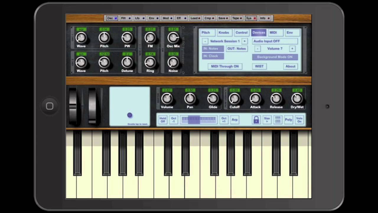Selecting iConnectMIDI4+ ports within iOS apps