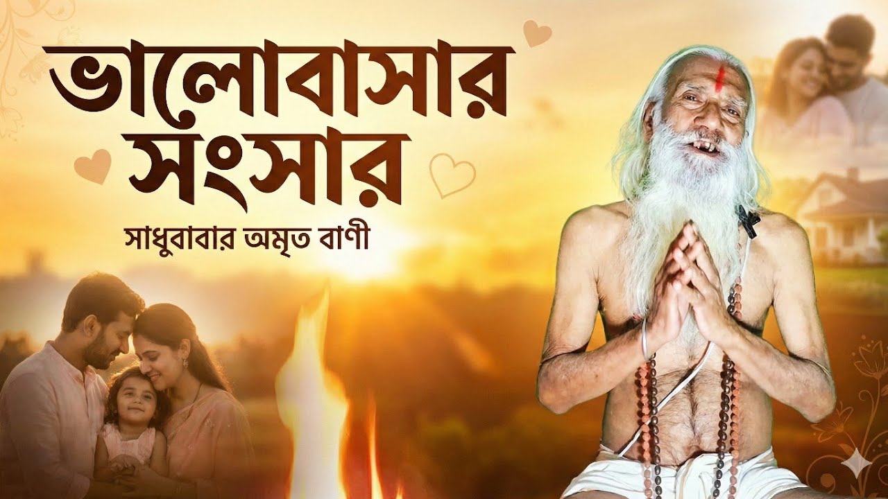 ভালোবাসার সংসার || সাধু বাবার অমৃত বাণী ||Satyananda Sadhu baba 