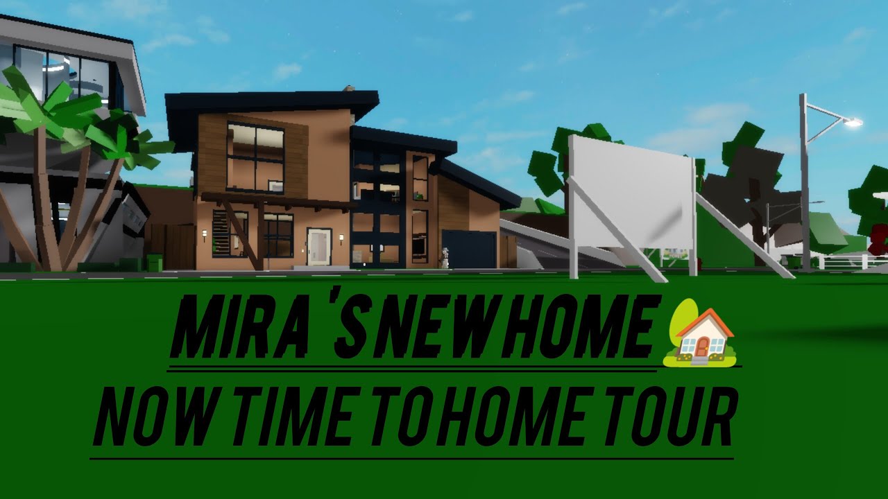 Mira 's new home tour let's have fun with Mira roblox Brookhaven🥳🥳🥳🥳