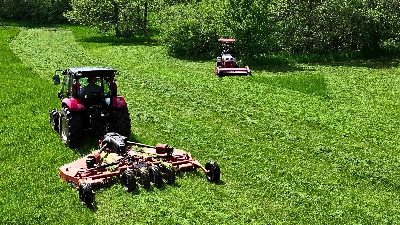 This MASSIVE Mowing Job Must Be Done Before Construction Starts!