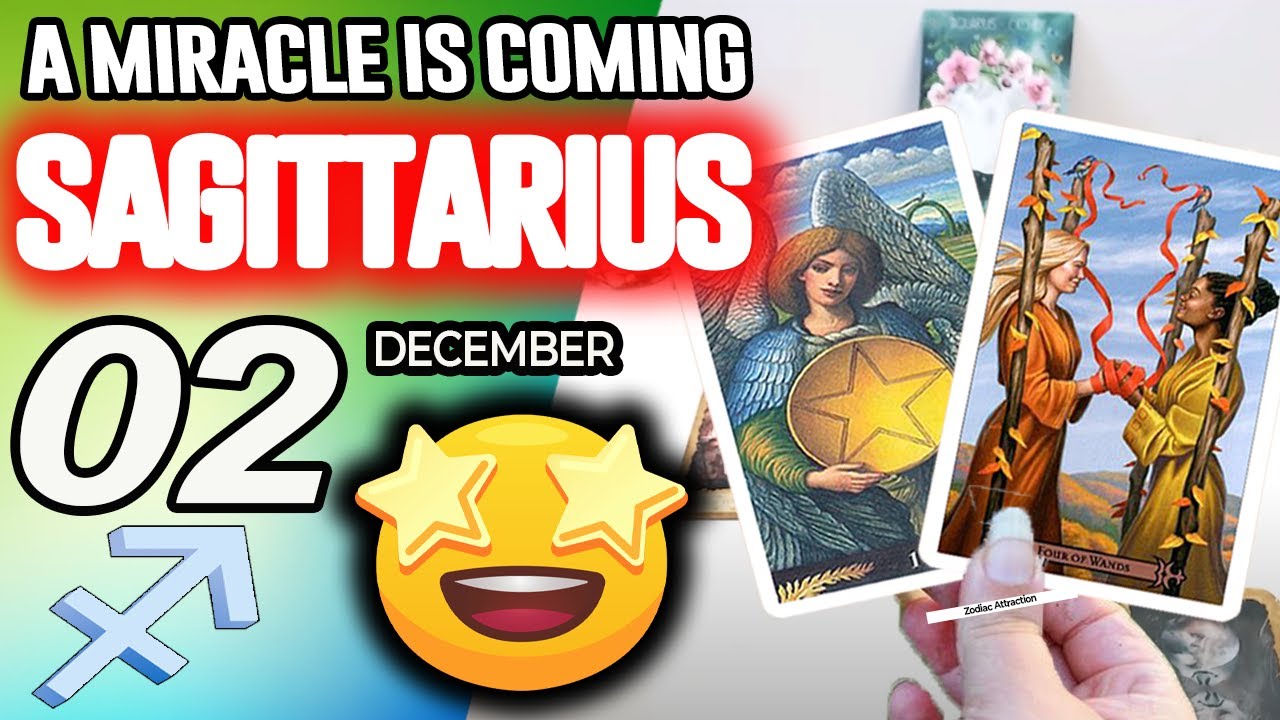 Sagittarius ♐️❎A MIRACLE IS COMING❎ horoscope for today DECEMBER 2 2025 ♐️ #sagittarius tarot