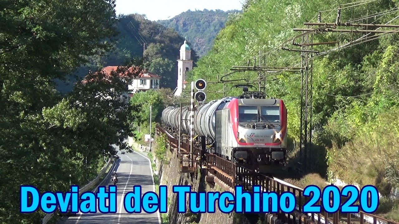 Treni deviati del Turchino 2020 linea Genova - Acqui Terme