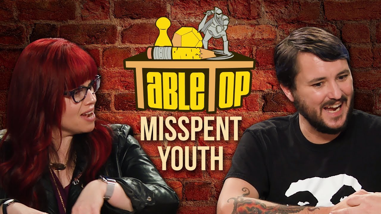 TableTop: Wil Wheaton Plays Misspent Youth w/ Amy Dallen, Kelly Sue DeConnick, & Matt Fraction pt. 1