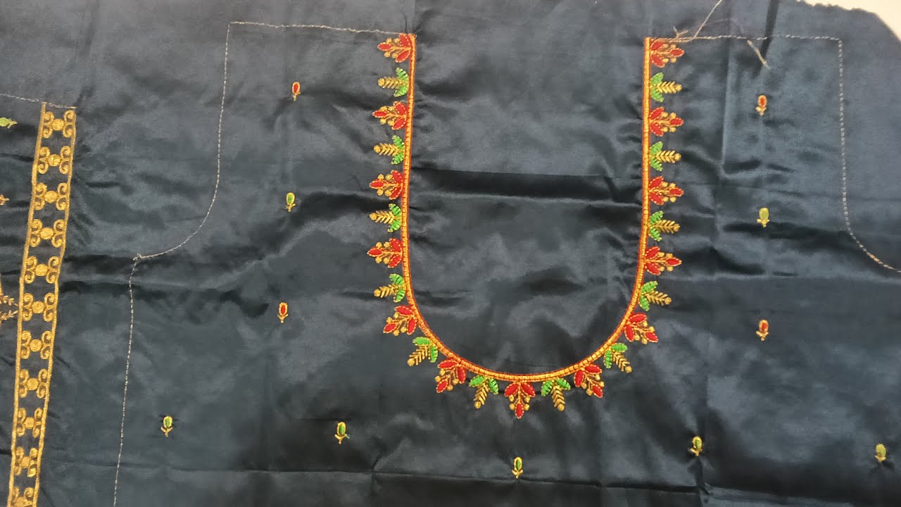 AV Pandit Boutique  is live||40 size designer blouse princess cut cutting stitching