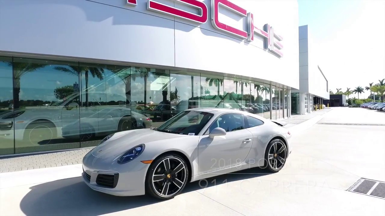 2018 Chalk Porsche 911 Carrera 370 hp @ Porsche West Broward
