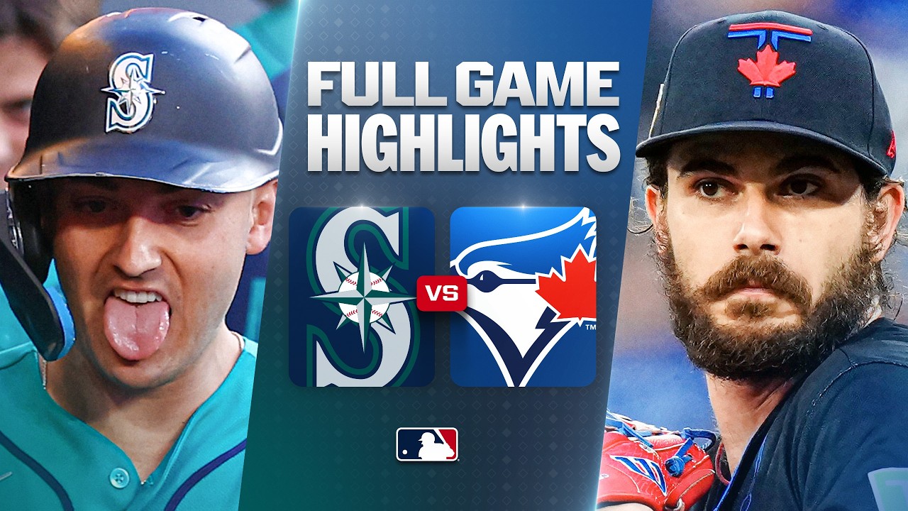 MARINERS против BLUE JAYS: официальный обзор полной игры (28 августа) | Сезон MLB 2026