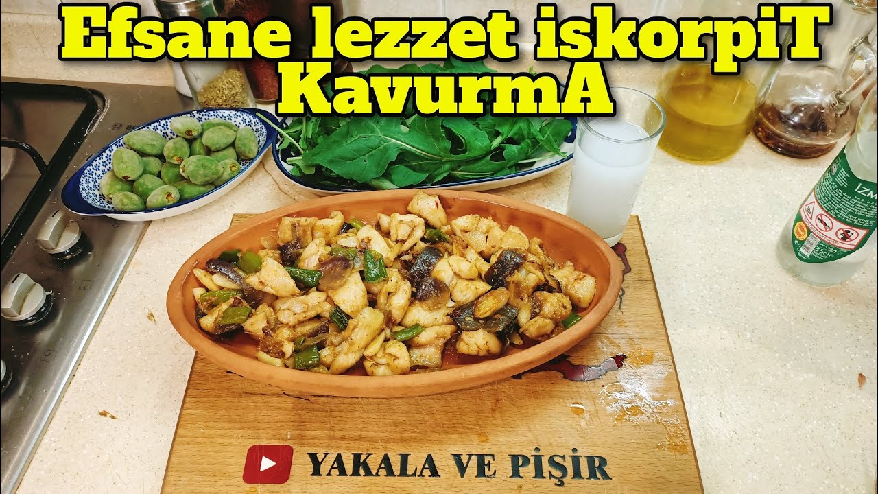 İskorpit Kavurma Efsane Lezzet Denemediyseniz Pişman Olursunuz