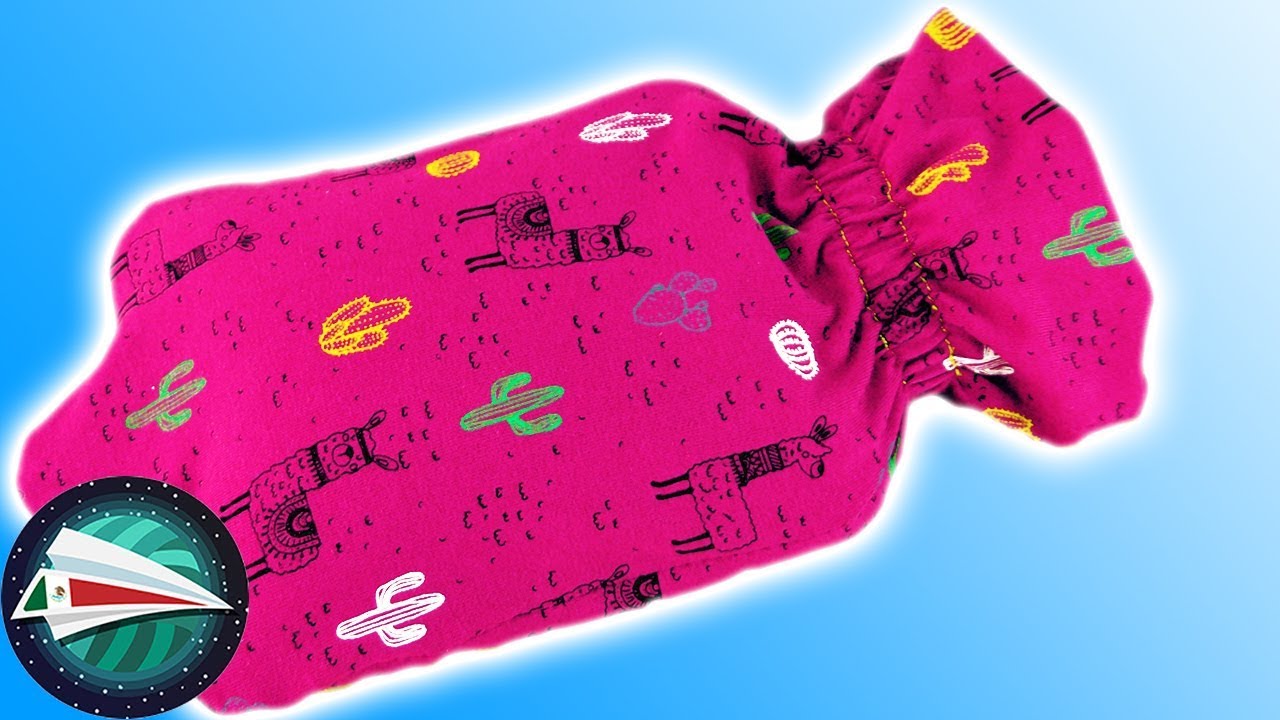 Aprende a COSER un forro para tu bolsa de agua caliente | Costura para principiantes
