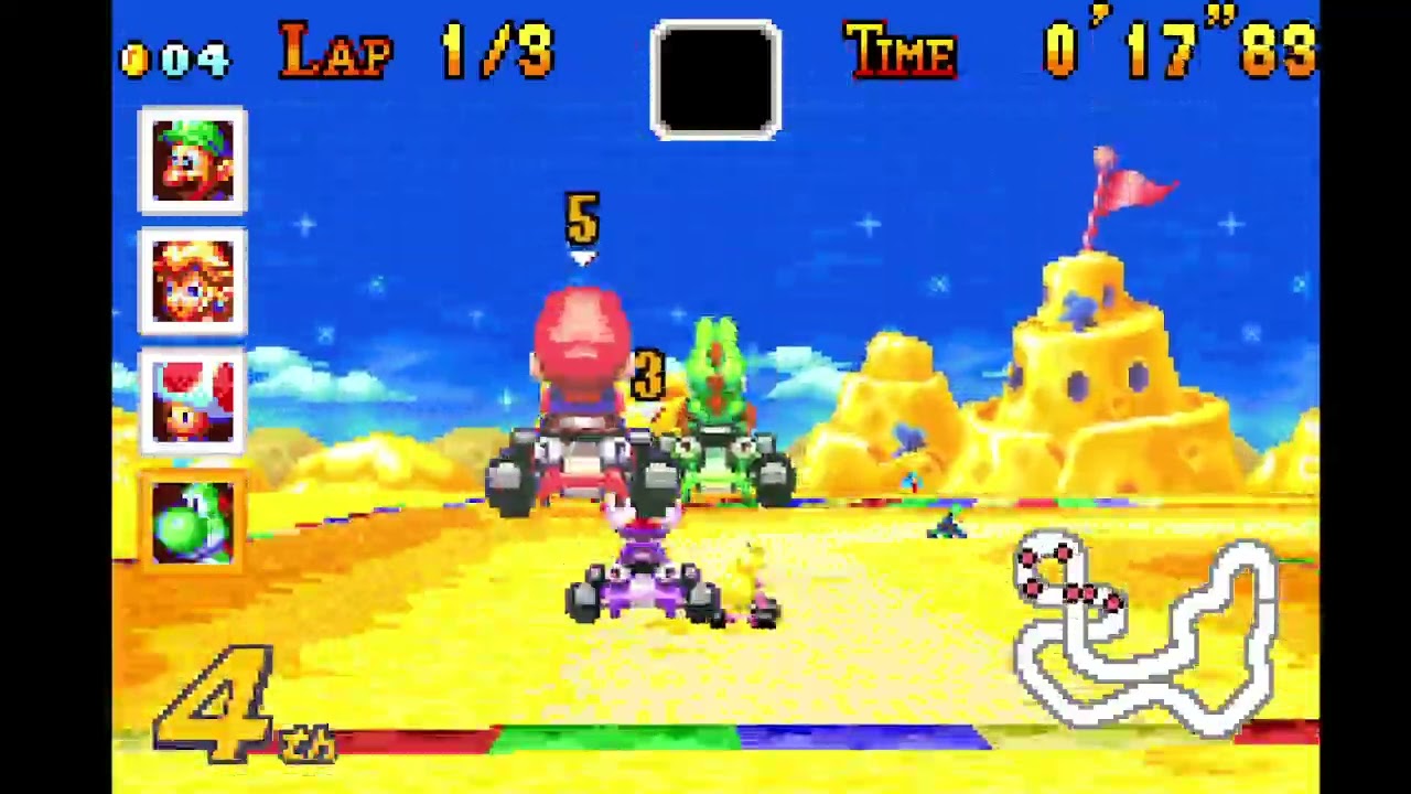 Too Scared to Race | Mario Kart: Super Circuit (2)