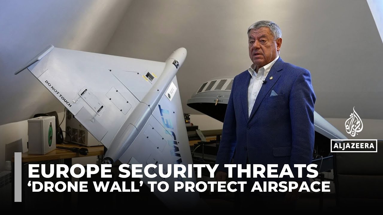 EU considers &lsquo;drone wall&rsquo; to protect airspace amid rising security threats