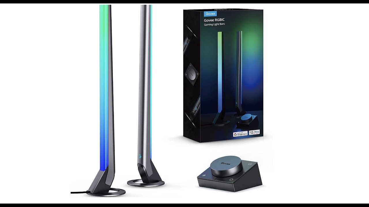 Govee RGBIC Wi Fi Gaming Light Bars with Smart Controller Review