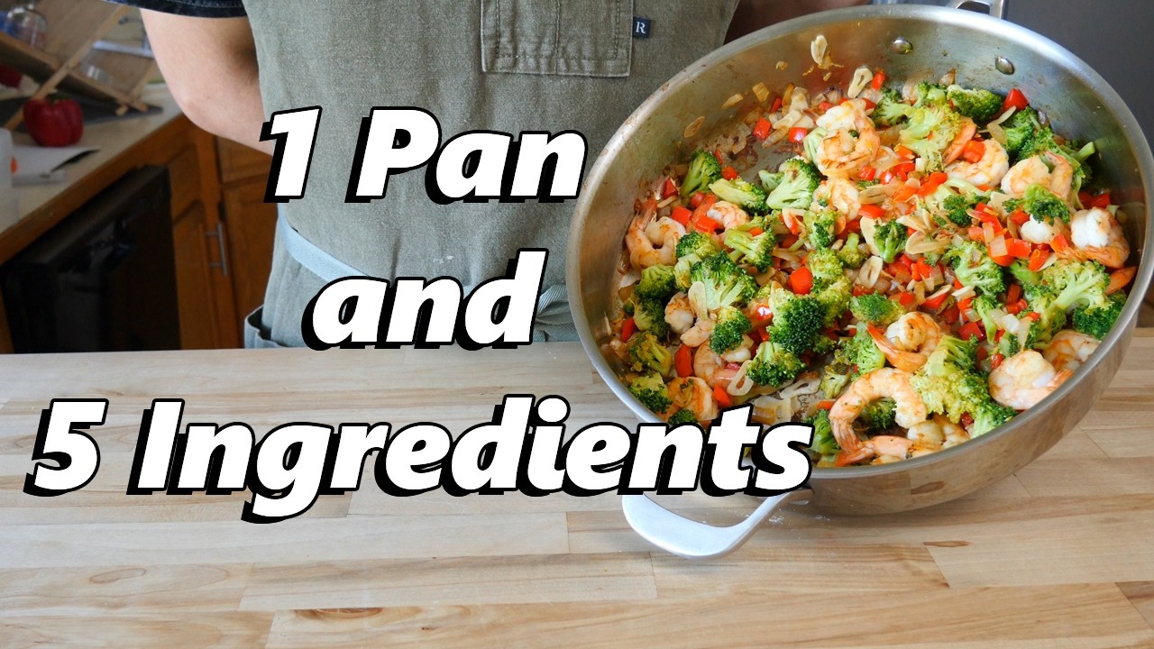 Healthy Weeknight Meal | Shrimp and Broccoli