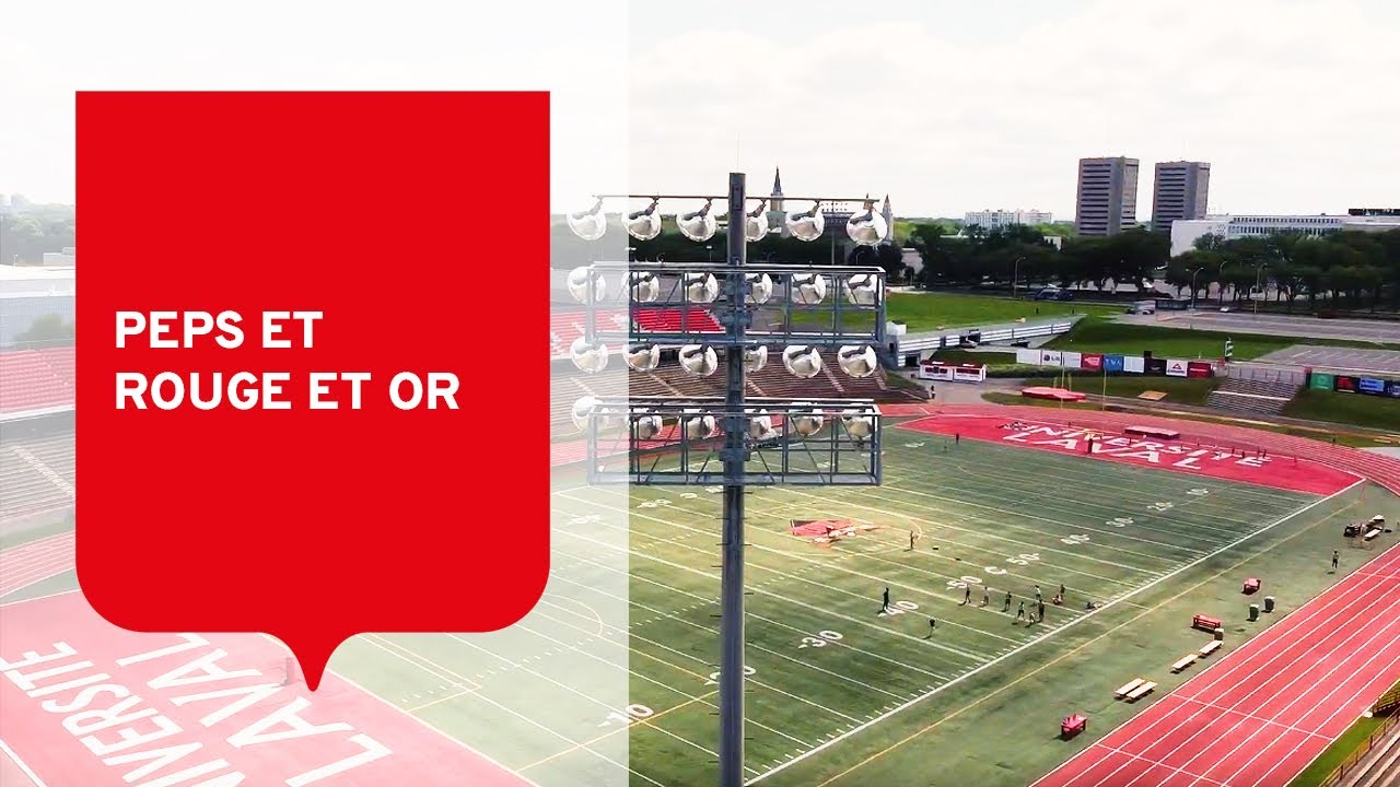 Rouge et Or - installations du PEPS de l'Université Laval