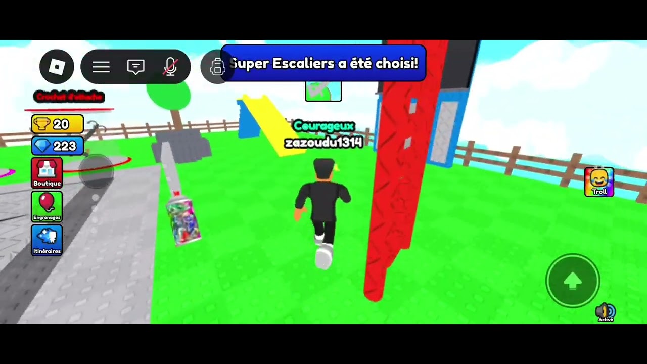 Pov:quand je joue survie ou meur sur Roblox 👍👍 