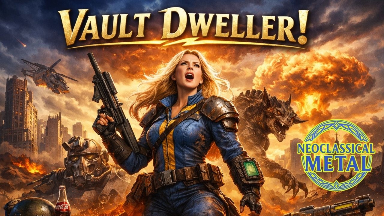 ☢️🎵 Vault Dweller! | Epic Power Metal Anthem Inspired by Fallout Saga🎵☢️