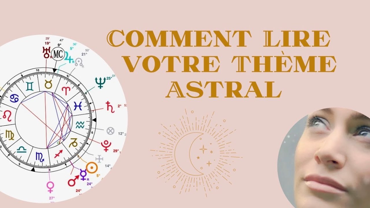 Comment lire votre Th&egrave;me Astral en 5 minutes!