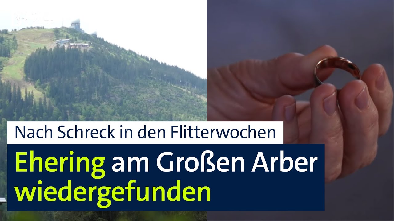 Ehering am Großen Arber verloren – und von Wanderin wiedergefunden! | Abendschau | BR24