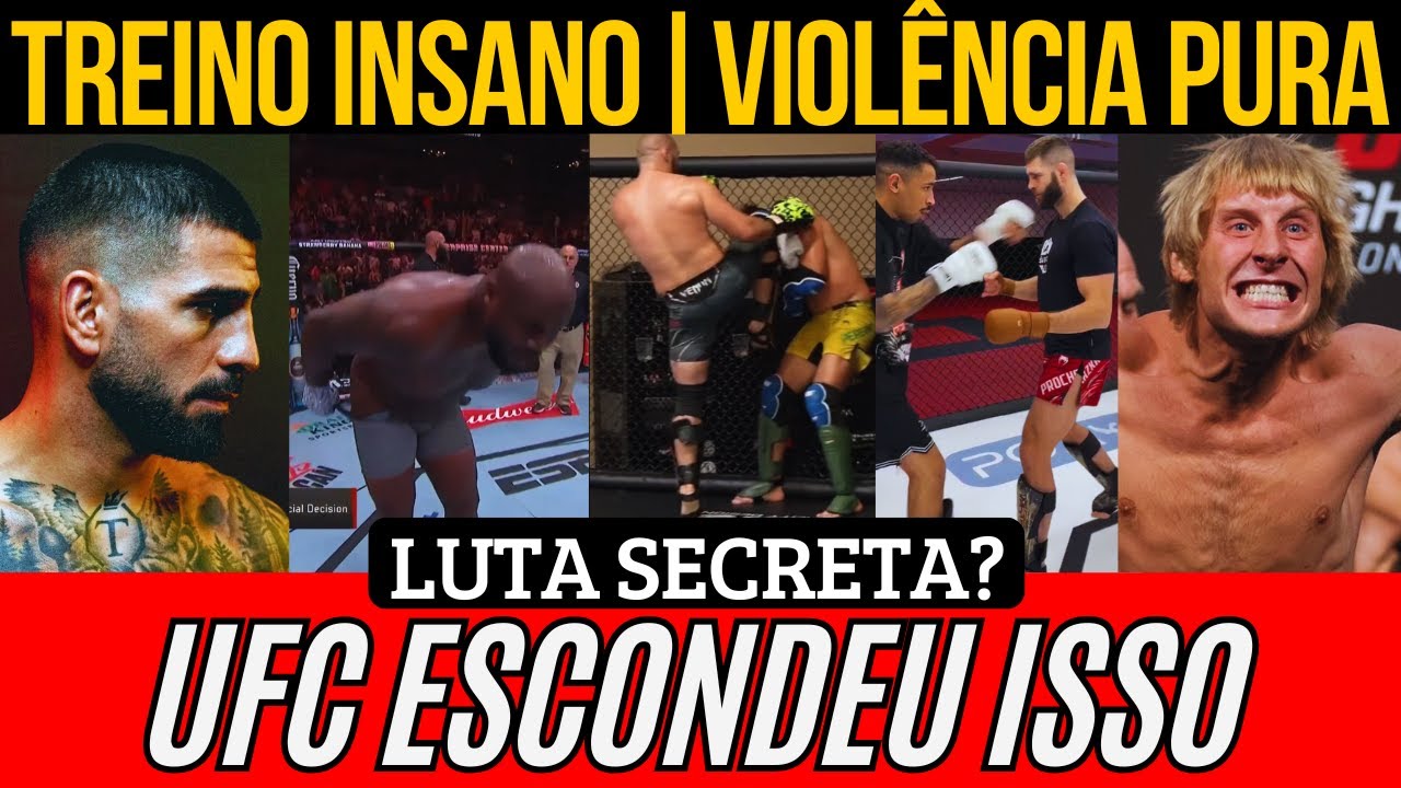 🚨REVELADO! RECUSA CHOCANTE, PADDY HUMILHADO E+ NOTÍCIAS UFC