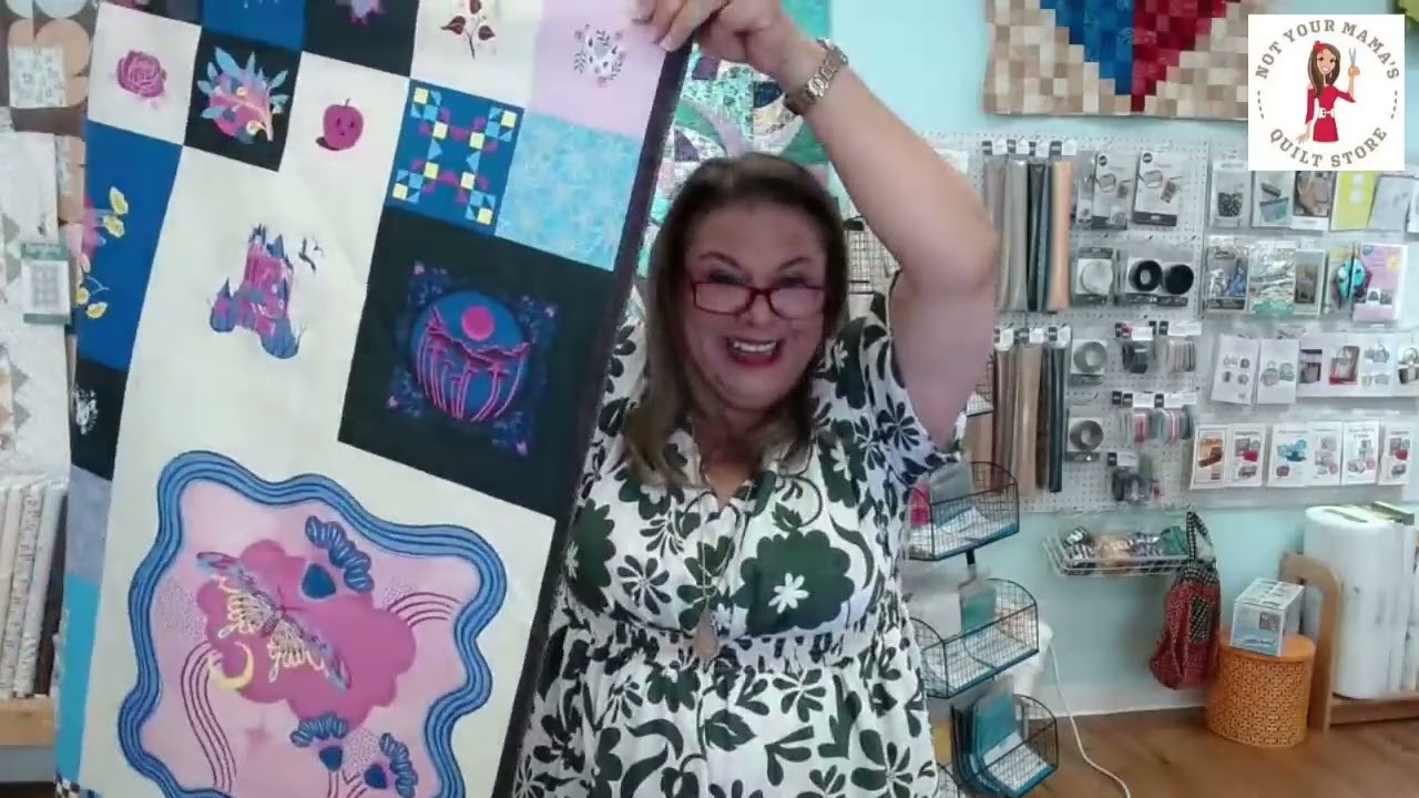 Ruby Star Society's Newest Fabric Line, Glow Garden by Sarah Watts