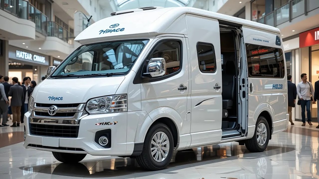 “All-New Toyota Hiace Camper Van 2025 – Full Interior & Exterior Tour!”
