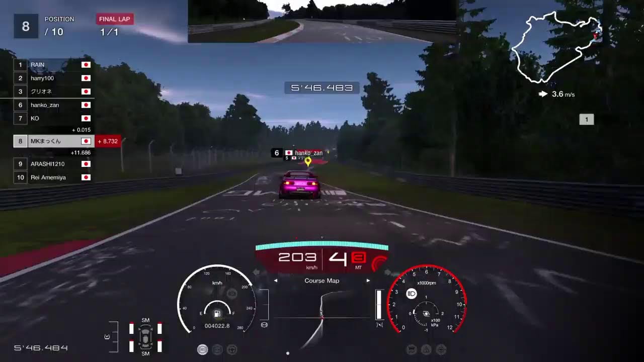 GT7 　参加型　ニュル北練習！