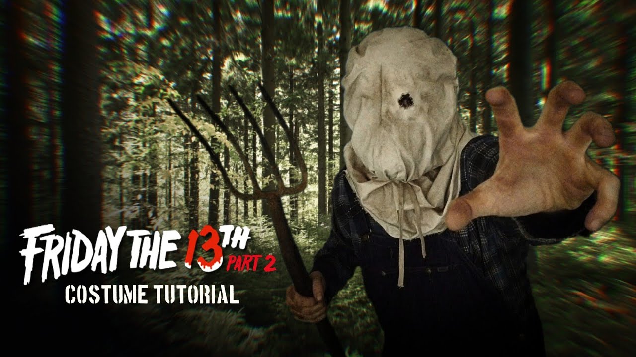 Jason Voorhees Sack Mask & Costume Guide. Friday The 13th Part 2 Cosplay. Tutorial DIY How To Make