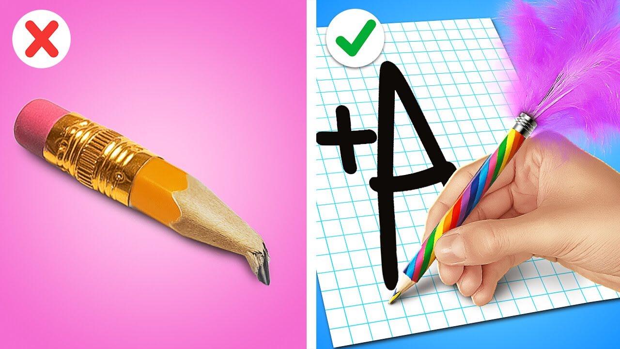 Profesor bogat vs profesor sărac *Trucuri nebune pentru școală și dispozitive ingenioase* de 123 GO!