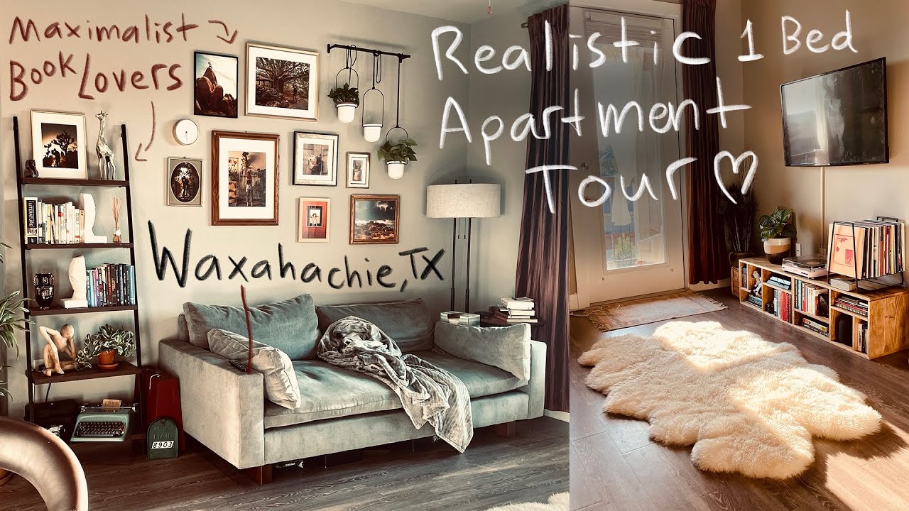 Maximalist Apartment Tour (on a budget lol) - Waxahachie, TX