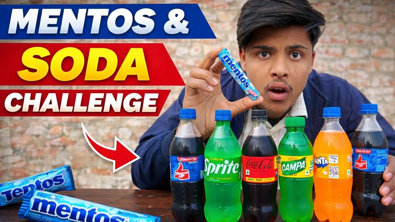 All Cold Drink vs Mentos 😱 | Biggest Explosion Experiment | Experiment Crazy