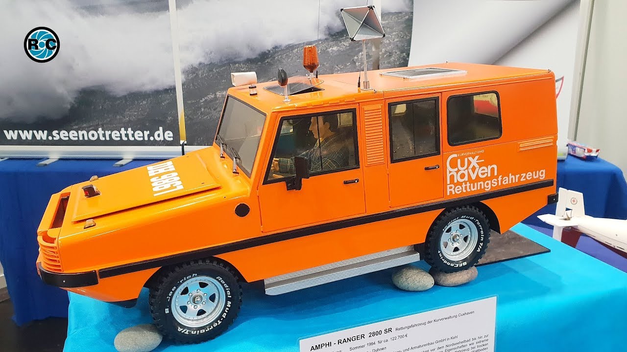 RC Boats - Schiffsmodelle - Amphicar * Messe Leipzig 2018 *