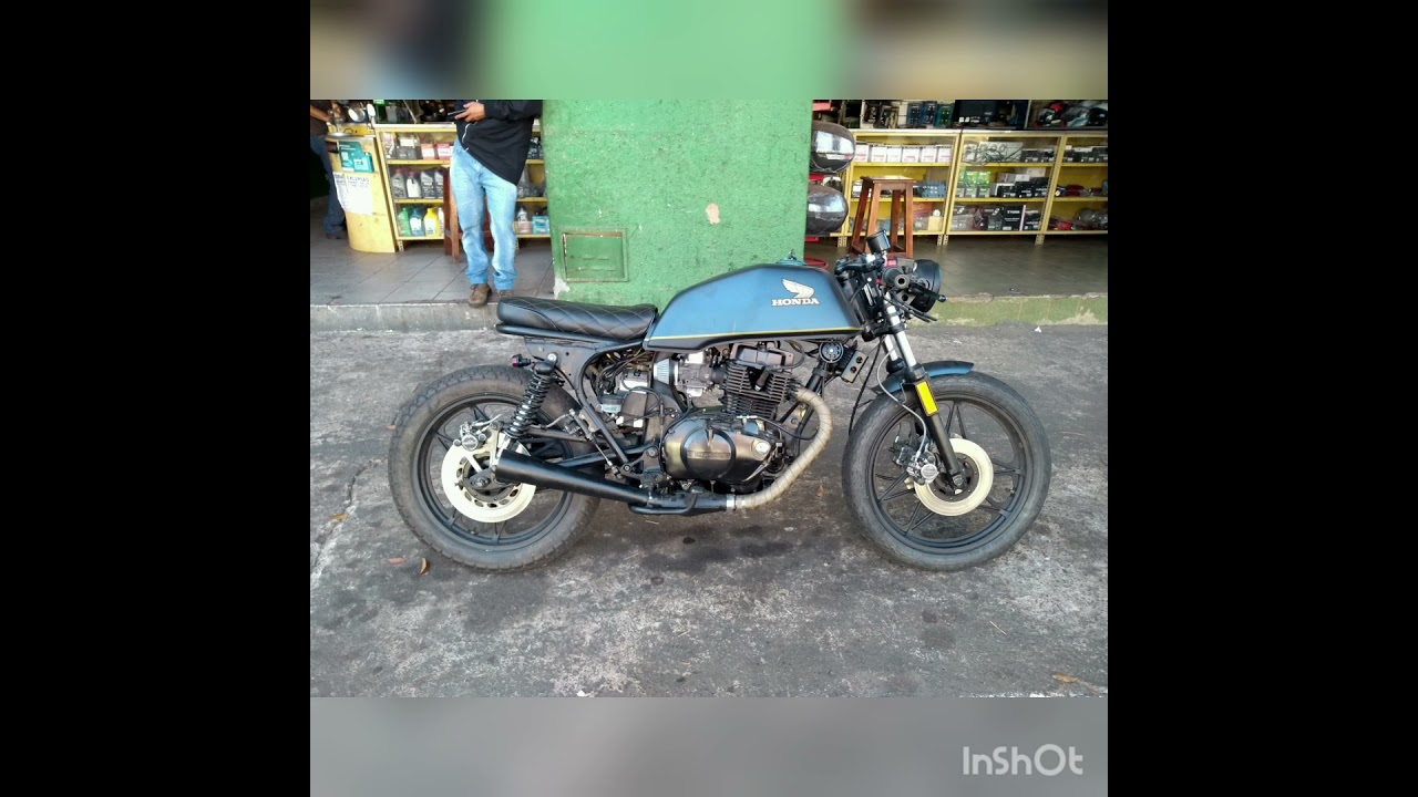 CB 450 DX Café Racer, passo a passo  da construção.