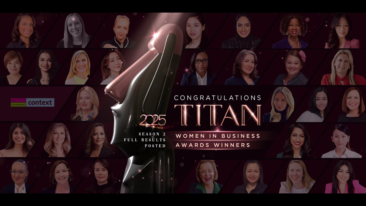 2025 TITAN Women in Business Awards Season 2: Virtual Ceremony & Featured Winners