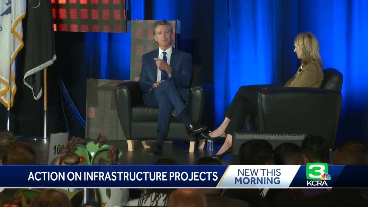 Newsom to announce new actions to speed up construction of infrastructure projects