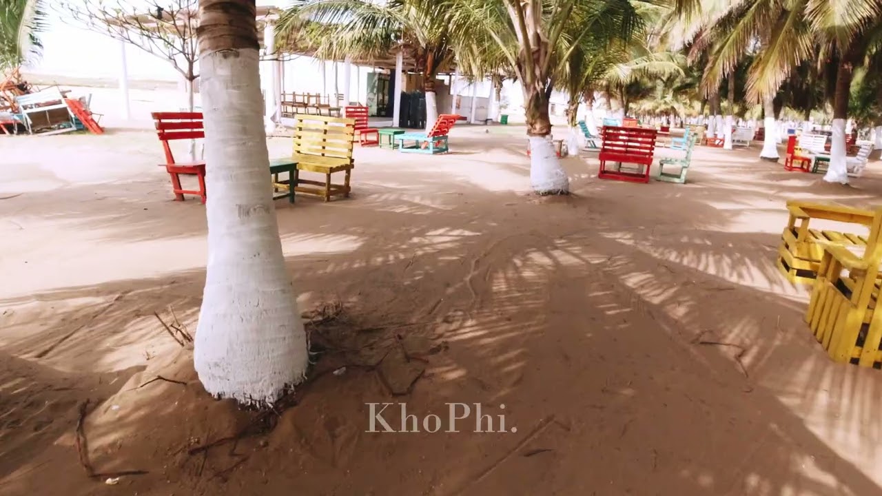Plages de Cocotiers &agrave; Lom&eacute; FPV - Togo