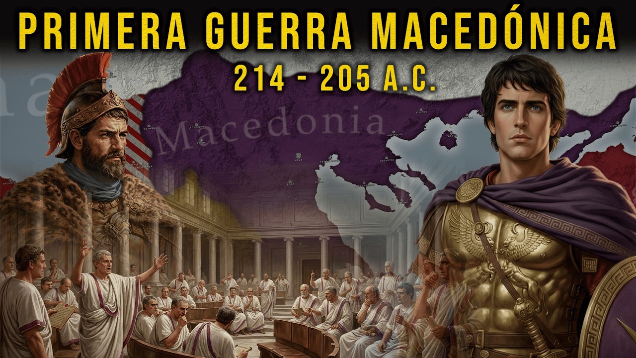 PRIMERA GUERRA DE MACEDONIA: La primera intervenci&oacute;n de Roma en el mundo hel&eacute;nico | DOCUMENTAL 4K