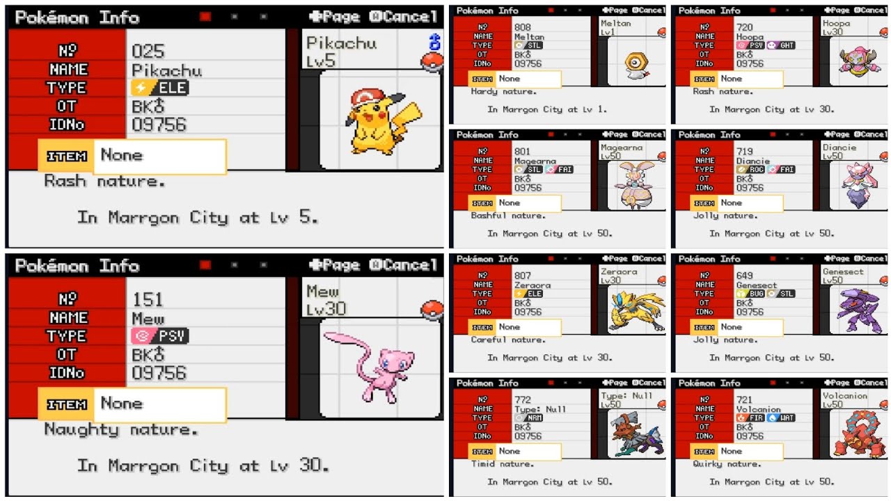 Pokemon Saiph 2 v1.3.2 - All Mystery Gift Codes