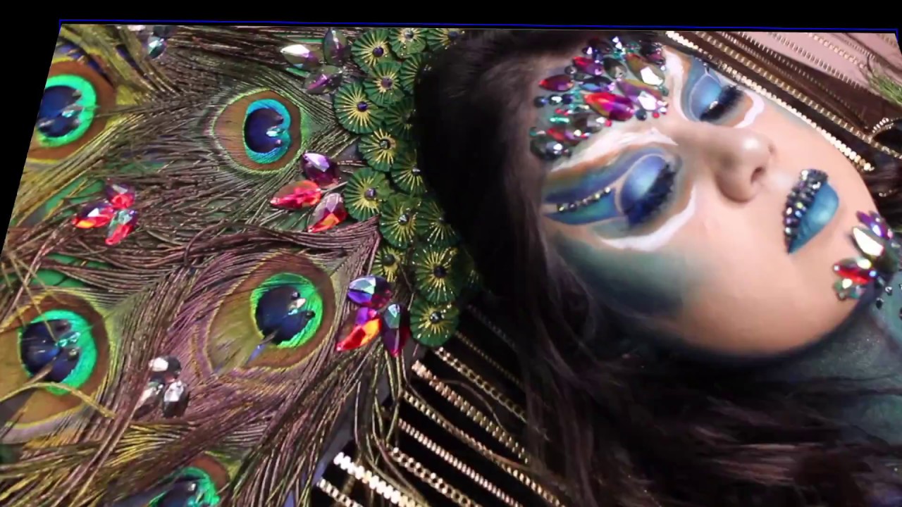 Nyx Face Awards India 2018|| The Peacock Queen || #FaceAwardsIndia