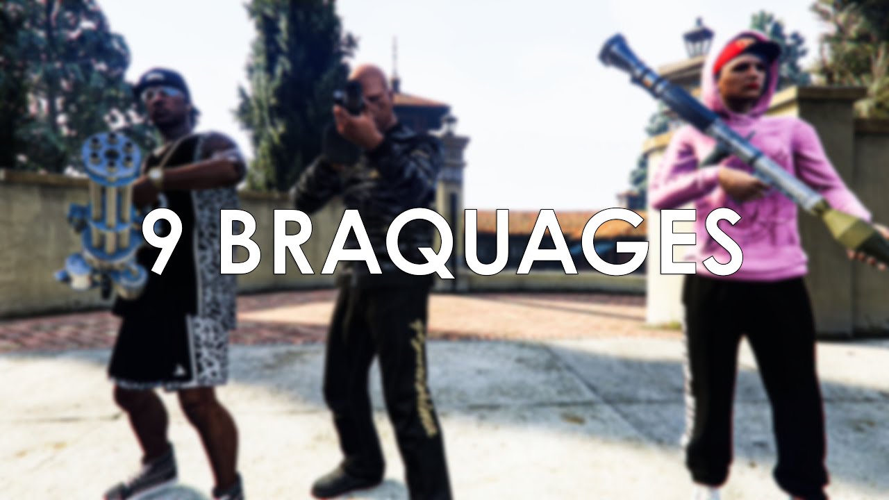 ON ENCHAINE  9 BRAQUAGES EN TRIO !